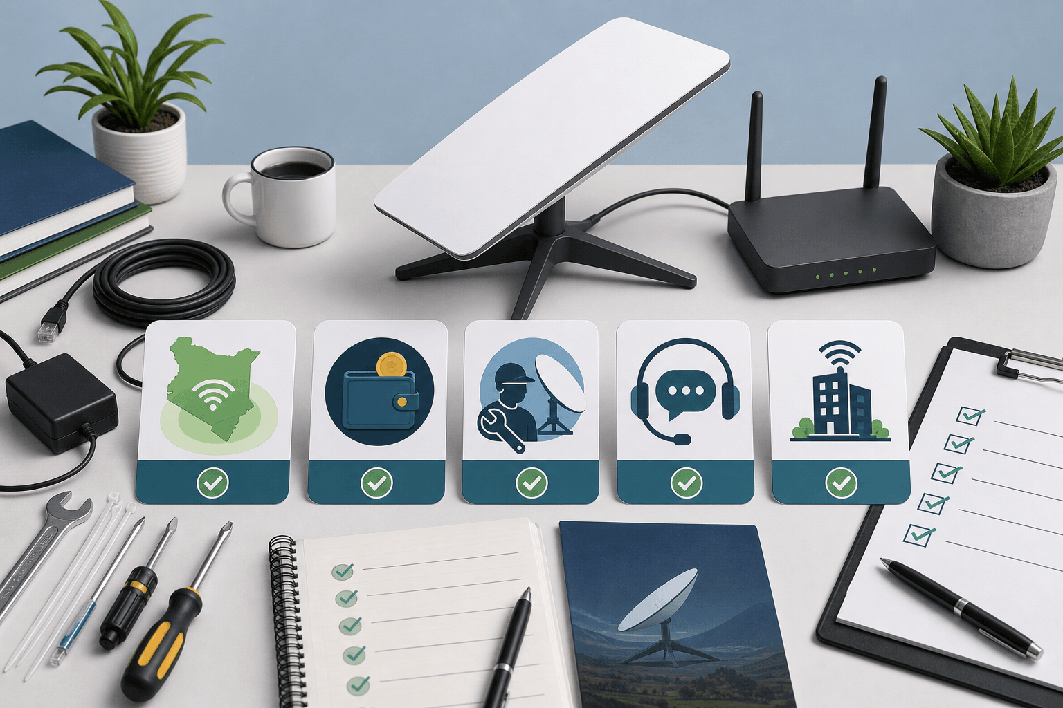 Checklist for choosing an Amazon Leo Internet reseller in Kenya